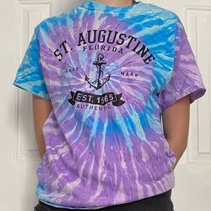 Blue and purple St. Augustine, Florida Tee